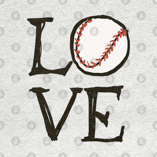 Baseball love by Lidi Hard